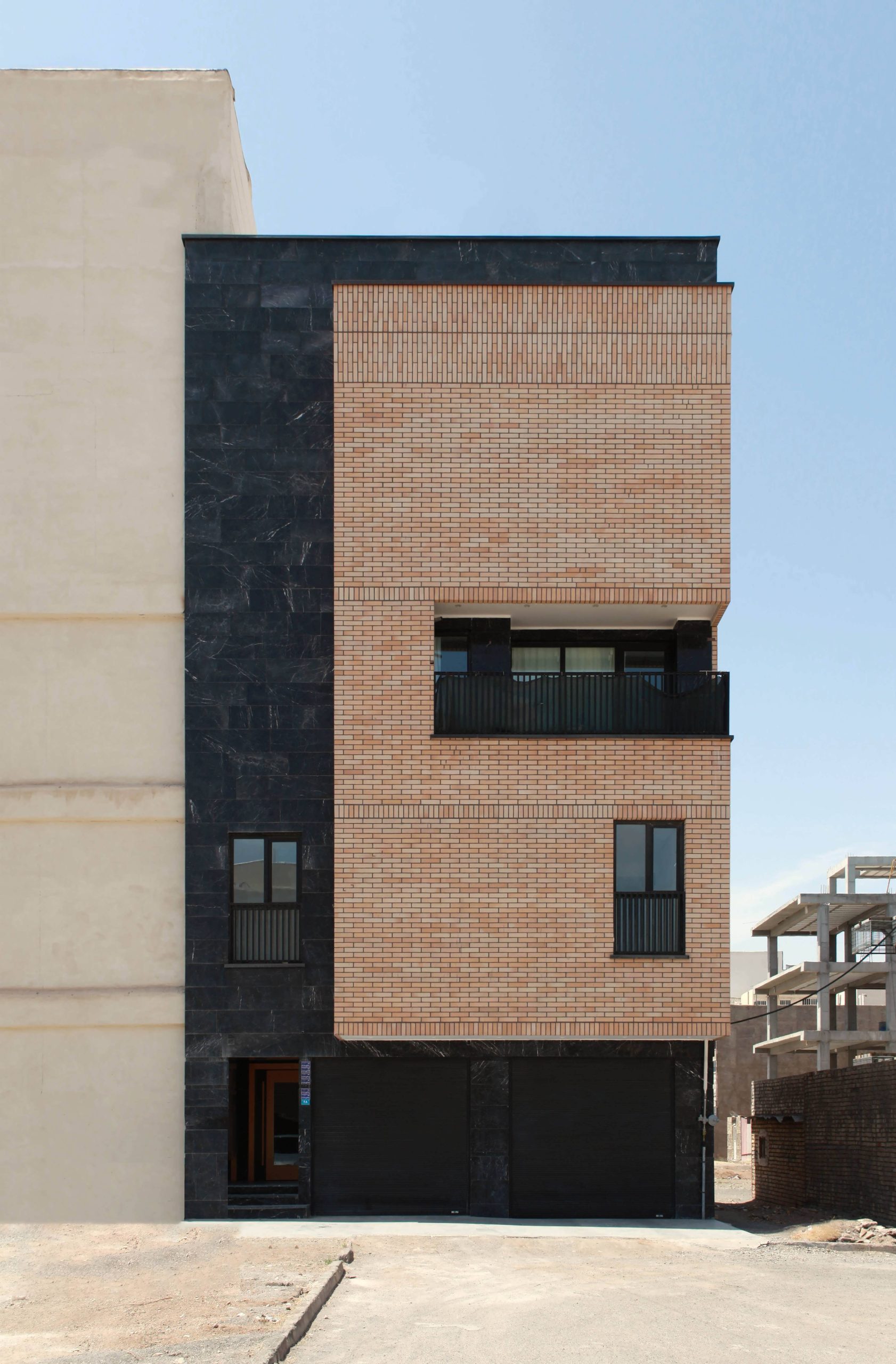 معمار قم نمای آجری facadedesign, iranarchitecture